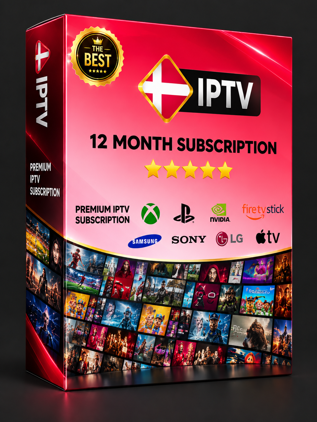 1 aar Dansk IPTV abonnement