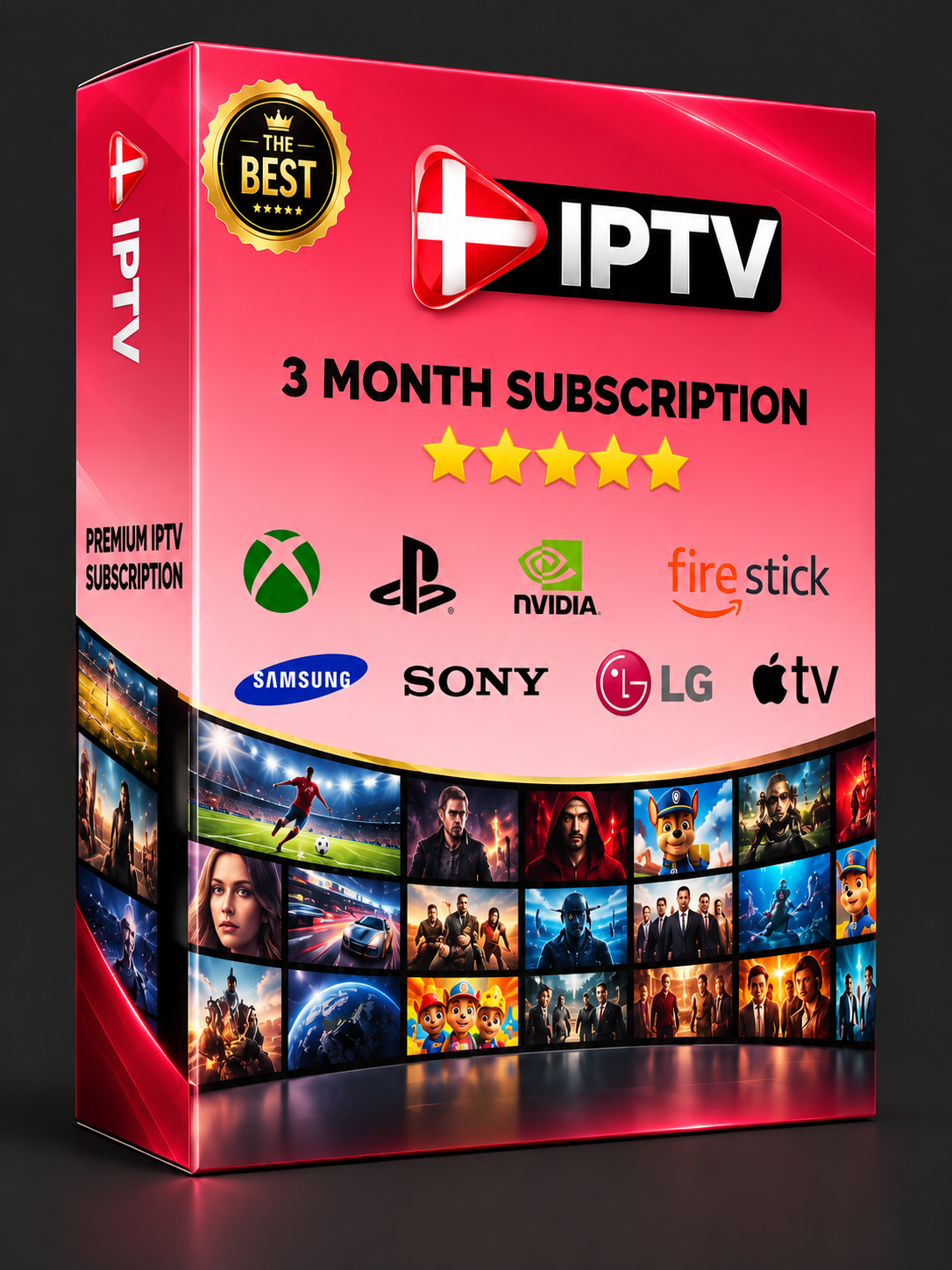 3 maaneder Dansk IPTV abonnement